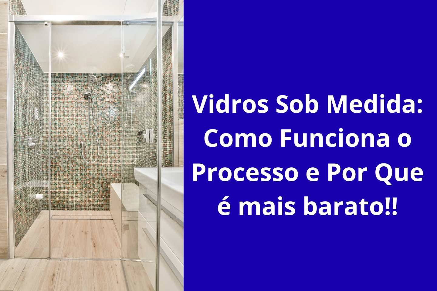 Vidros Sob Medida Como Funciona o Processo e Por Que é mais barato!!